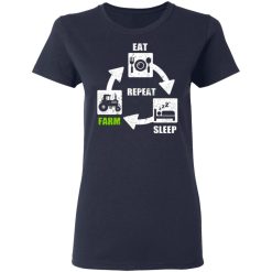 eat sleep farm repeat farming t shirts long sleeve hoodies 2
