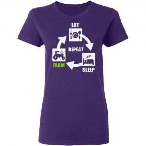 eat sleep farm repeat farming t shirts long sleeve hoodies