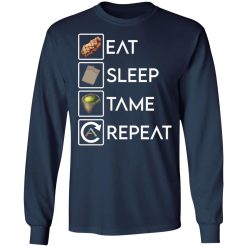 eat sleep tame repeat ark survival evolved t shirts long sleeve hoodies 7