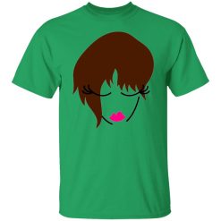 girl face looking down with trendy hair t shirts hoodies long sleeve 13