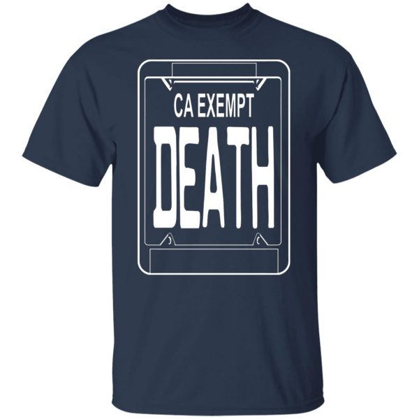 government plates by death grips ca exempt death t shirts long sleeve hoodies 2