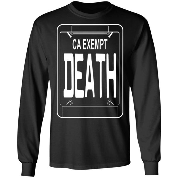 government plates by death grips ca exempt death t shirts long sleeve hoodies 5