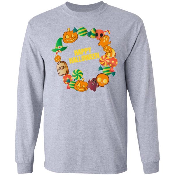 happy halloween pumpkin scary rip candy trendy t shirts hoodies long sleeve 8