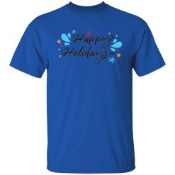 happy holidays christmas joyful calligraphy t shirts hoodies long sleeve 9