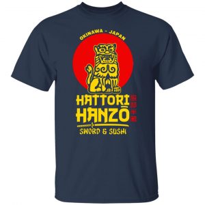 hattori hanzo sword sushi okinawa japan t shirts long sleeve hoodies 3