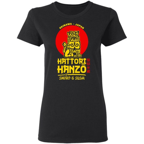 hattori hanzo sword sushi okinawa japan t shirts long sleeve hoodies 6