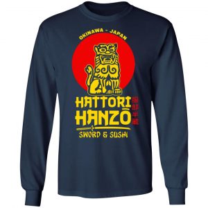 hattori hanzo sword sushi okinawa japan t shirts long sleeve hoodies 9