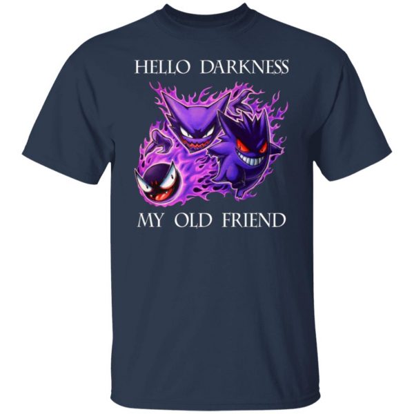 hello darkness my old friend gengar pokemon t shirts long sleeve hoodies 3