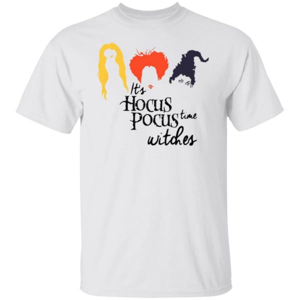 hocus pocus its hocus pocus time witches t shirts hoodies long sleeve