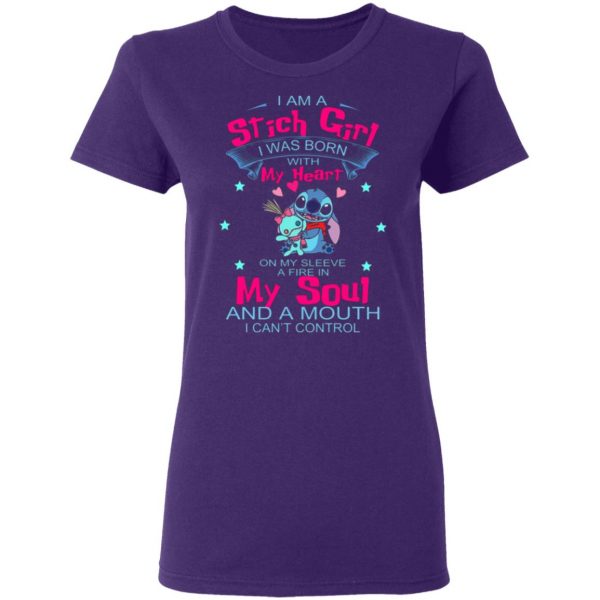 i am a stich girl was born in with my heart on my sleeve t shirts long sleeve hoodies 12