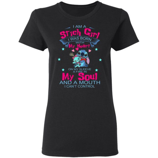 i am a stich girl was born in with my heart on my sleeve t shirts long sleeve hoodies 4