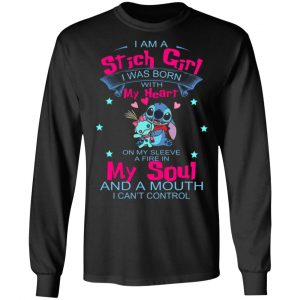 i am a stich girl was born in with my heart on my sleeve t shirts long sleeve hoodies 7