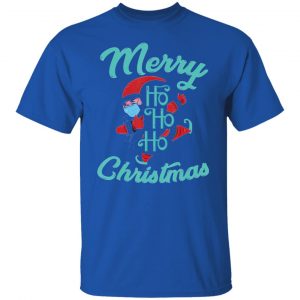 merry christmas santa wearing t shirts hoodies long sleeve