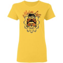 momlife skull messy bun trendy mom life cute mama t shirts hoodies long sleeve 3