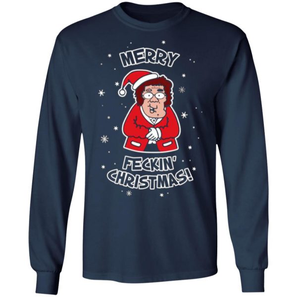 mrs browns boys merry feckin christmas t shirts long sleeve hoodies 20