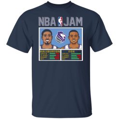 nba jam new kings haliburton fox t shirts long sleeve hoodies