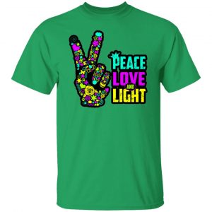 peace love light hand neon blacklight t shirts hoodies long sleeve 10