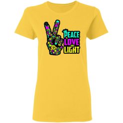 peace love light hand neon blacklight t shirts hoodies long sleeve 8