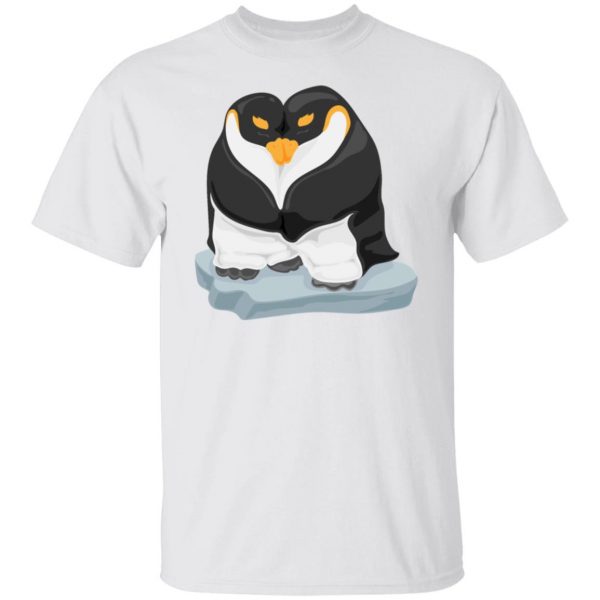 penguin cuddle penguin in love couple t shirts hoodies long sleeve