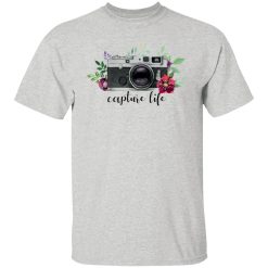 photograph floral camera capture life saying t shirts hoodies long sleeve 11