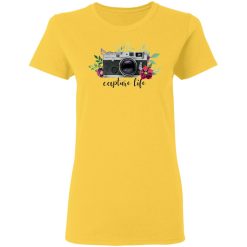 photograph floral camera capture life saying t shirts hoodies long sleeve 12