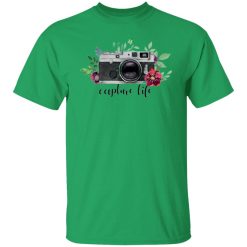 photograph floral camera capture life saying t shirts hoodies long sleeve 5