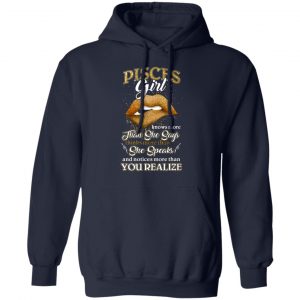 pisces girl knows more than she says zodiac birthday t shirts long sleeve hoodies 11