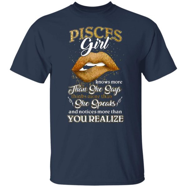 pisces girl knows more than she says zodiac birthday t shirts long sleeve hoodies 14