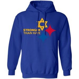 pittsburgh stronger than hate t shirts long sleeve hoodies 7