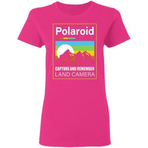 polaroid capture and remember land camera t shirts hoodies long sleeve