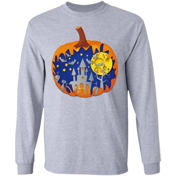 pumkin halloween spooky bat t shirts hoodies long sleeve 7