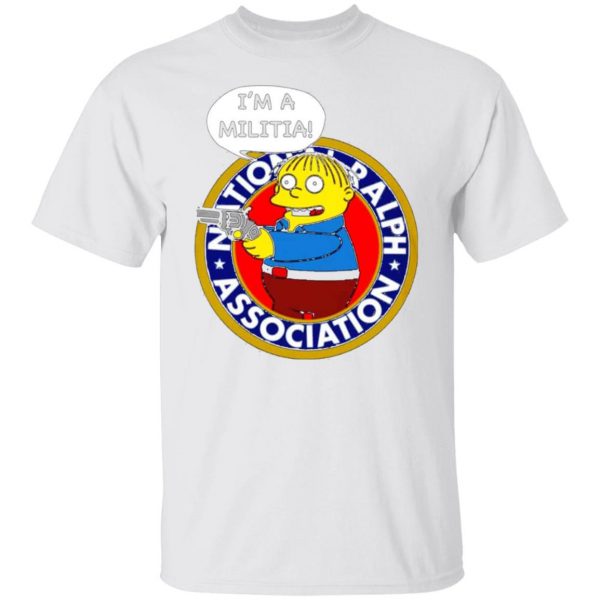 ralph wiggum im a militia t shirts hoodies long sleeve