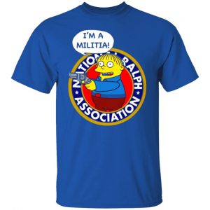 ralph wiggum im a militia t shirts long sleeve hoodies