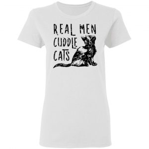 real men cuddle cats funny cat fathers gift t shirts hoodies long sleeve 10