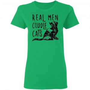 real men cuddle cats funny cat fathers gift t shirts hoodies long sleeve 12