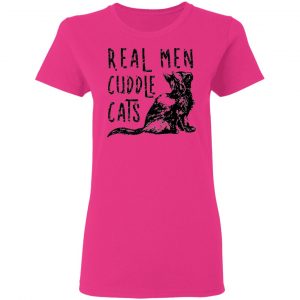 real men cuddle cats funny cat fathers gift t shirts hoodies long sleeve 6