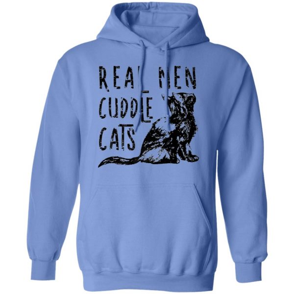 real men cuddle cats funny cat fathers gift t shirts hoodies long sleeve 8