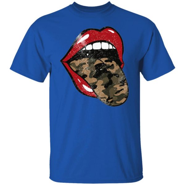 red lips camo tongue camouflage military t shirts hoodies long sleeve 6