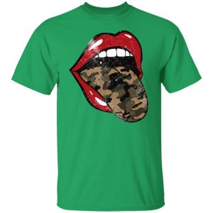 red lips camo tongue camouflage military t shirts hoodies long sleeve 7