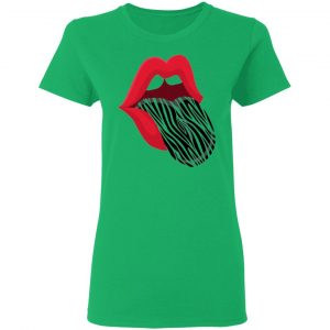 red lips zebra tongue trendy animal t shirts hoodies long sleeve 10