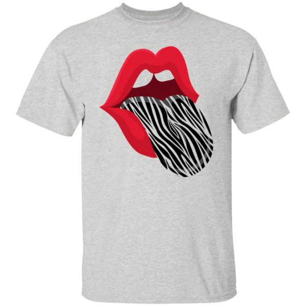 red lips zebra tongue trendy animal t shirts hoodies long sleeve 11