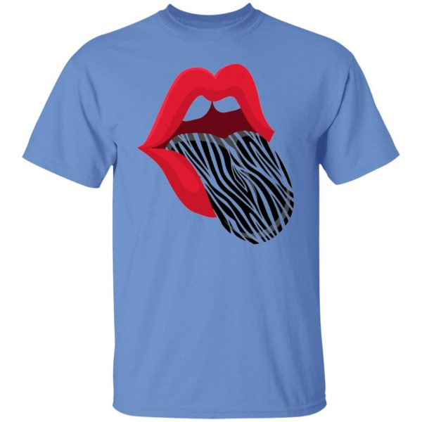 red lips zebra tongue trendy animal t shirts hoodies long sleeve 12