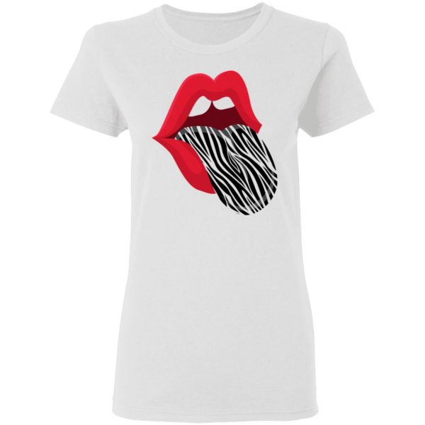 red lips zebra tongue trendy animal t shirts hoodies long sleeve 13