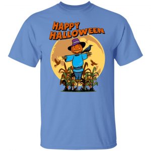 scarecrow spooky pumkin happy halloween trendy t shirts hoodies long sleeve 12