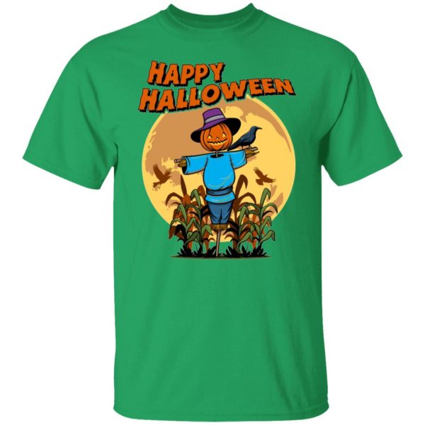 scarecrow spooky pumkin happy halloween trendy t shirts hoodies long sleeve 2