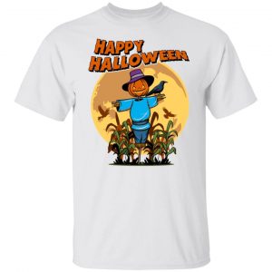 scarecrow spooky pumkin happy halloween trendy t shirts hoodies long sleeve 7