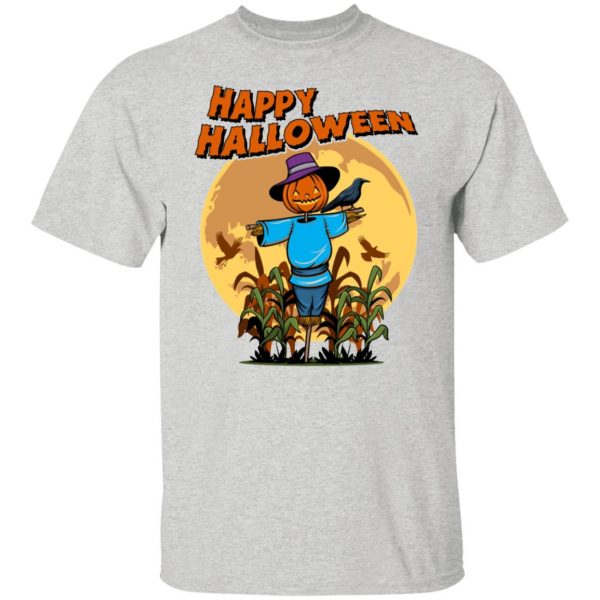 scarecrow spooky pumkin happy halloween trendy t shirts hoodies long sleeve 9