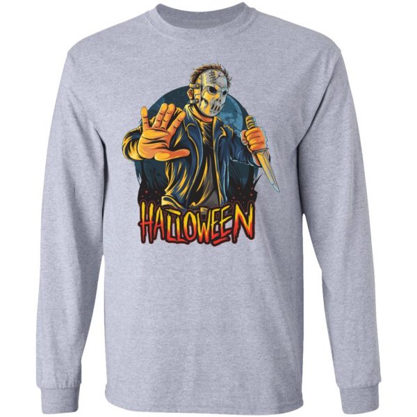 scary halloween night costume facemask trendy t shirts hoodies long sleeve 7