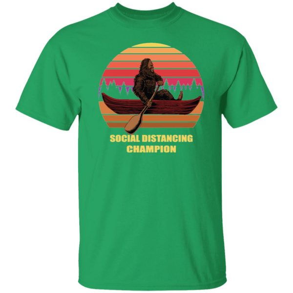 social distancing champion trendy meme bigfoot t shirts hoodies long sleeve