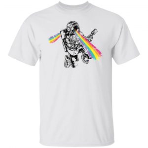space astronaut rainbow t shirts hoodies long sleeve 7